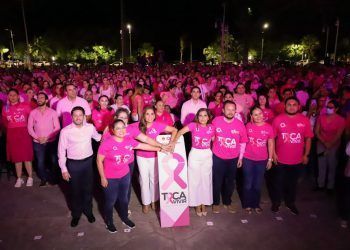 Juntas y juntos combatimos el cáncer de mama: Mara Lezama