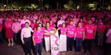 Juntas y juntos combatimos el cáncer de mama: Mara Lezama