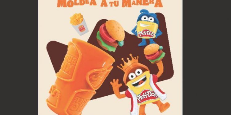 Play-Doh® llega a Burger King® para hacer volar la creatividad de los más pequeños