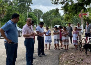 Felipe Carrillo Puerto y Tulum trabajan coordinadamente en los poblados de Yalchén y San Silverio