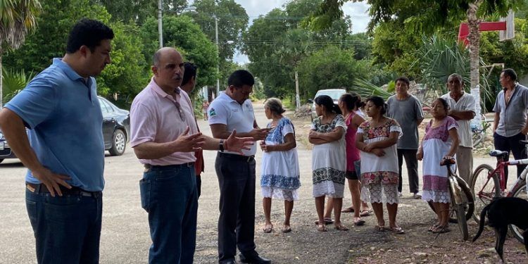 Felipe Carrillo Puerto y Tulum trabajan coordinadamente en los poblados de Yalchén y San Silverio