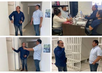 Adrián Martínez Ortega Visita  instalaciones de la Secretaría de Justicia Cívica en Solidaridad