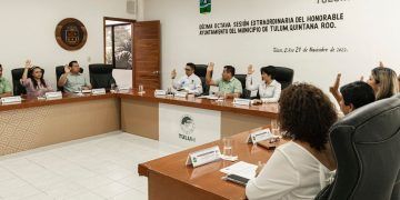 Ayuntamiento de Tulum aprueba reforma constitucional propuesta por Mara Lezama