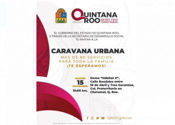 Anuncian jornada “Caravana Urbana” para acercar servicios a la población