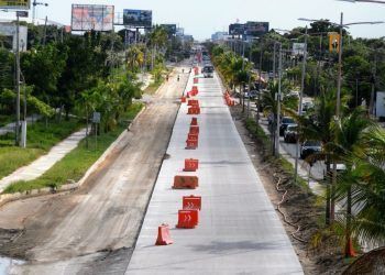 Constante progreso de obras en Cancún