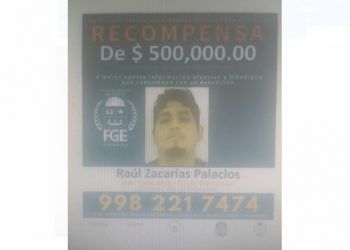 Recompensa por 500 mil pesos por información para capturar a homicida y extorsionador