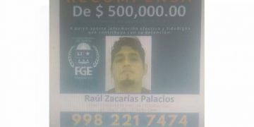 Recompensa por 500 mil pesos por información para capturar a homicida y extorsionador