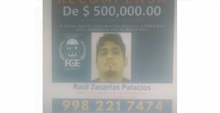 Recompensa por 500 mil pesos por información para capturar a homicida y extorsionador