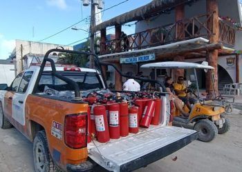 Mara Lezama cumple palabra empeñada en Holbox
