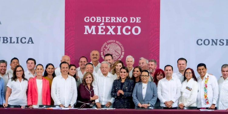 Mara Lezama participa en la estrategia nacional para garantizar la paz y seguridad de Quintana Roo