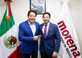 Seguiremos trabajando por la transformación de QRoo, asegura Renán Sánchez durante un encuentro con Mario Delgado