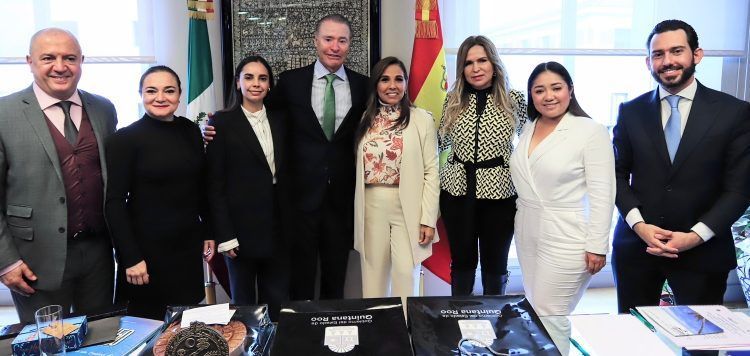 Mara Lezama hace alianza con la Embajada de México en España para promocionar municipios de Quintana Roo