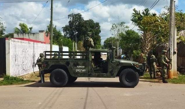 Dos detenidos en cateo en la colonia San Antonio Tuk de la cabecera municipal