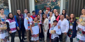 Felipe Carrillo Puerto incentivando el patrimonio cultural de Quintana Roo a nivel nacional