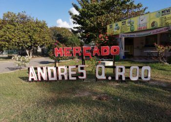Trabajador del mercado Andrés Quintana Roo le da una nueva imagen