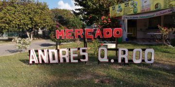 Trabajador del mercado Andrés Quintana Roo le da una nueva imagen