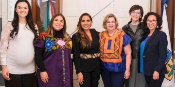 Mara Lezama e INMUJERES trabajan en impulsar la estrategia de paz y seguridad para las mujeres