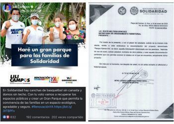 Lilí Campos traiciona a Playa del Carmen