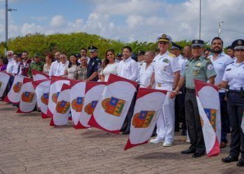 Mara Lezama da banderazo al Plan de Seguridad Vacacional de Semana Santa