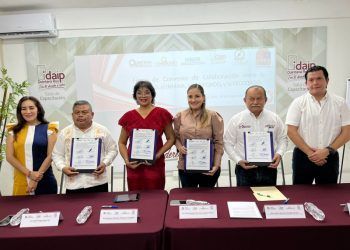 IDAIPQROO, Fiscalía Anticorrupción, INMAYA y UIMQROO sellan compromiso de colaboración interinstitucional