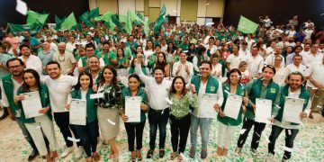 Convoca a la unidad Renán Sánchez Tajonar al rendir protesta como dirigente del Partido Verde en Quintana Roo