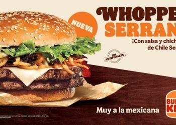 Burger King® presenta la nueva Whopper® serrano, todo el sabor mexicano dentro de su clásica hamburguesa