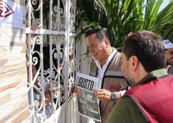 Continuamos difundiendo el mensaje de AMLO en todo Solidaridad: William Ferrer
