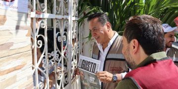 Continuamos difundiendo el mensaje de AMLO en todo Solidaridad: William Ferrer