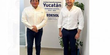 Se reúne Pablo Bustamante con el secretario de Desarrollo Social de Yucatán
