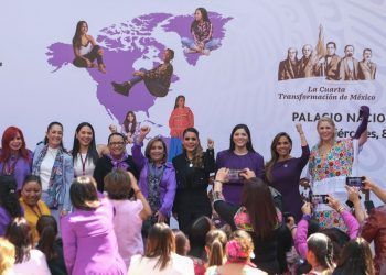 Las mujeres trabajamos en la transformación del país: Mara Lezama