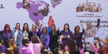 Las mujeres trabajamos en la transformación del país: Mara Lezama