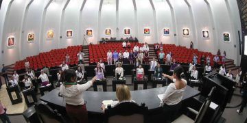 Todo listo para la sesión del Tercer Parlamento de Mujeres de Quintana Roo