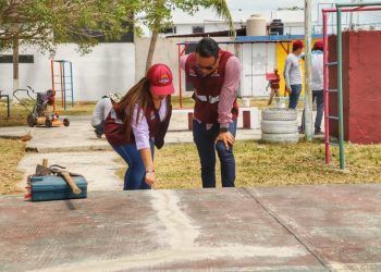 Ayuntamiento Othonense Avanza En La Rehabilitación De Parques