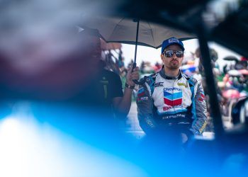 José Arellano y el Chevron Havoline Racing Team, rozaron el top-5 de la GTM en Guadalajara
