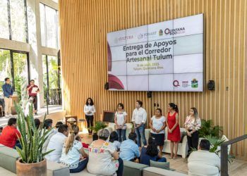 Tulum: Artesanos reciben apoyo para la creación del primer Corredor Artesanal