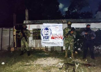 Asegura FGE Quintana Roo a una persona y drogas en cateo realizado en Chetumal