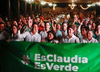 Partido verde toma protesta al comité de apoyo a Claudia Sheinbaum en Solidaridad