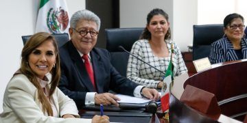 Para proteger a los trabajadores, Mara Lezama firma convenio con Tribunal Federal de Conciliación y Arbitraje