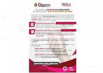 SEQ amplía período para participar en el proceso de asignación de espacios en bachillerato