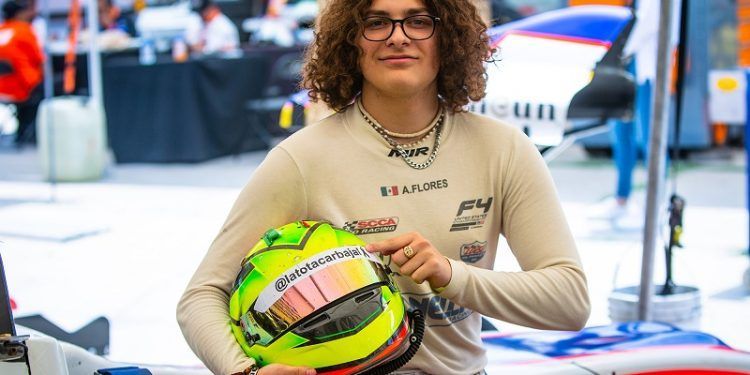 Arturo Flores, tomó doble Top-5 de la F4 NACAM Championship en Querétaro
