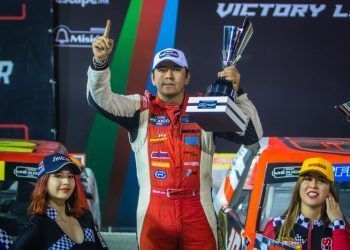 En la noche chihuahuense, Nico Rivas sumó un nuevo podio de Trucks México Series