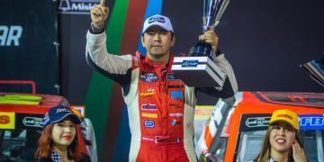 En la noche chihuahuense, Nico Rivas sumó un nuevo podio de Trucks México Series