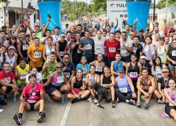 Diego Castañón encabeza exitosa carrera conmemorativa al XV aniversario de Tulum