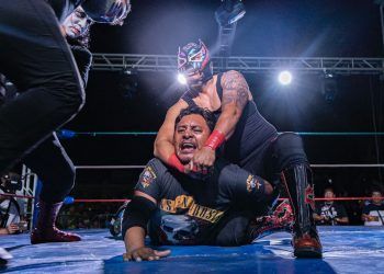 Exitosa presentación de Lucha Libre Profesional en Tulum