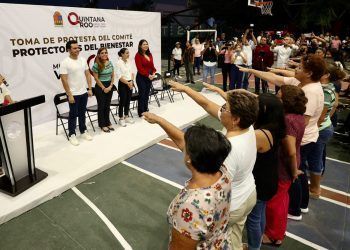Mara Lezama toma protesta al Comité de Protectoras del Bienestar de la región 70 de Cancún