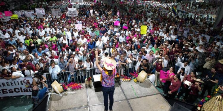Claudia Sheinbaum defiende asambleas informativas a favor de la 4T
