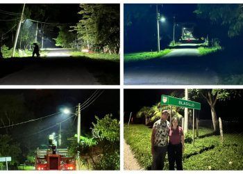 Inicia tercera etapa de iluminación de poblados de la zona limítrofe de OPB