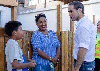 Diego Castañón visita el Fraccionamiento Las Palmas de Tulum