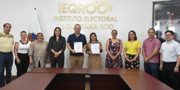 IEQROO firma convenio de colaboración con Fundación Teletón México