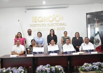 IEQROO firma convenios de colaboración con el INMAYA, INPI y la CDHEQROO